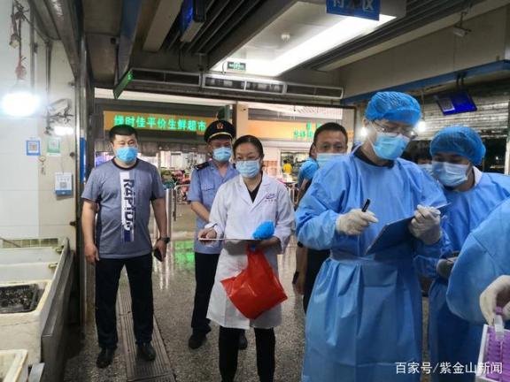 南京市在海产品及农贸批发市场进行新冠病毒紧急检测